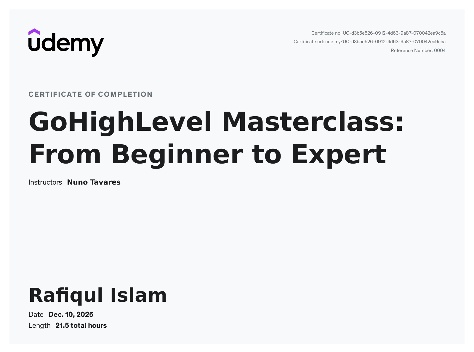 GoHighLevel Masterclass: From Beginner to Expert