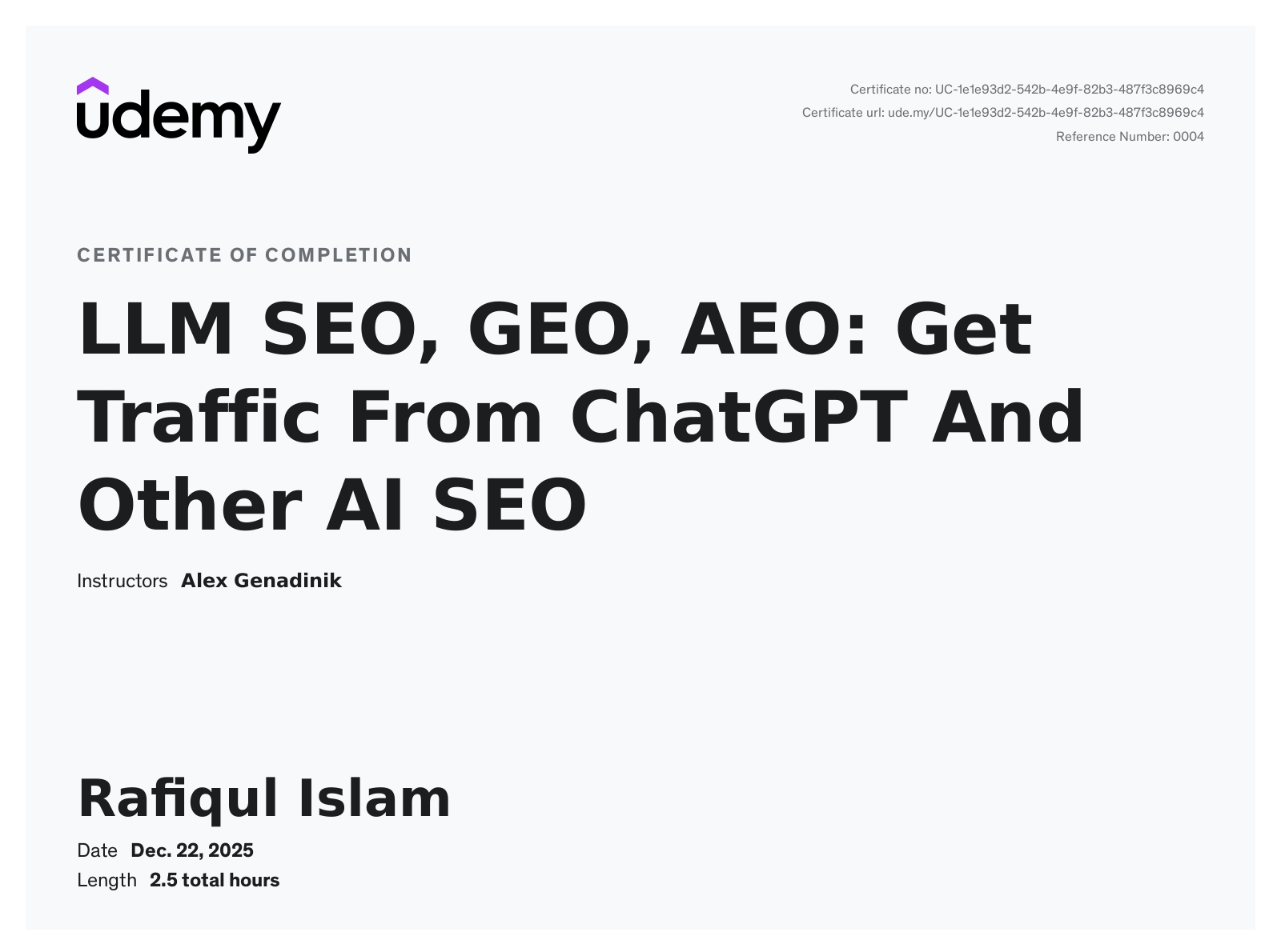 LLM SEO, GEO, AEO: Get Traffic From ChatGPT And Other AI SEO